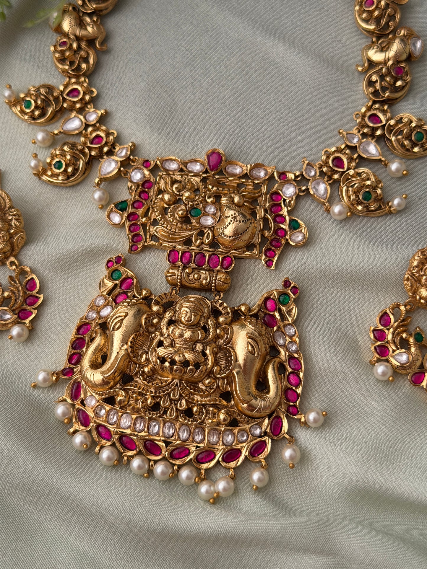 Ahalya Premium Lakshmi Necklace