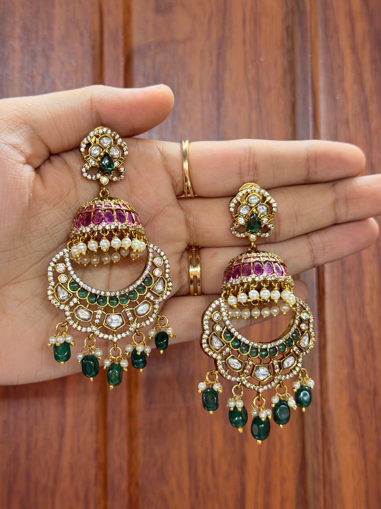 Umbrella Kundan Chaandbali