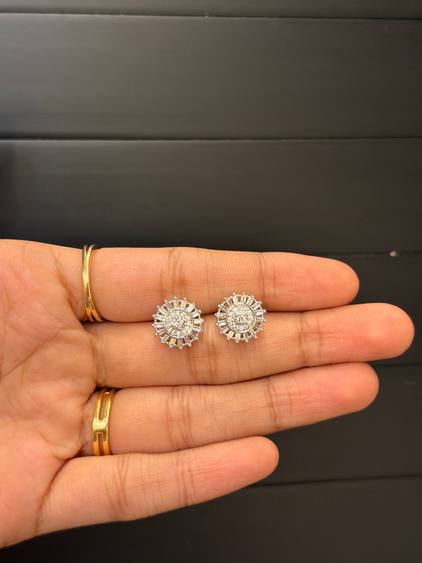 Chakra Diamond Studs