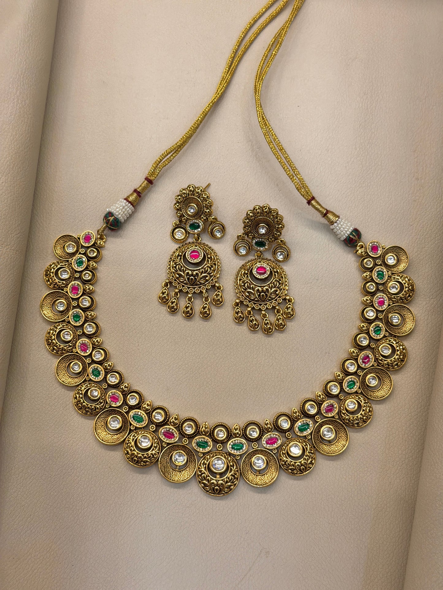 Kadheeja Polki Necklace
