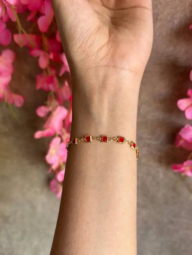 Ruby Simple Bracelet