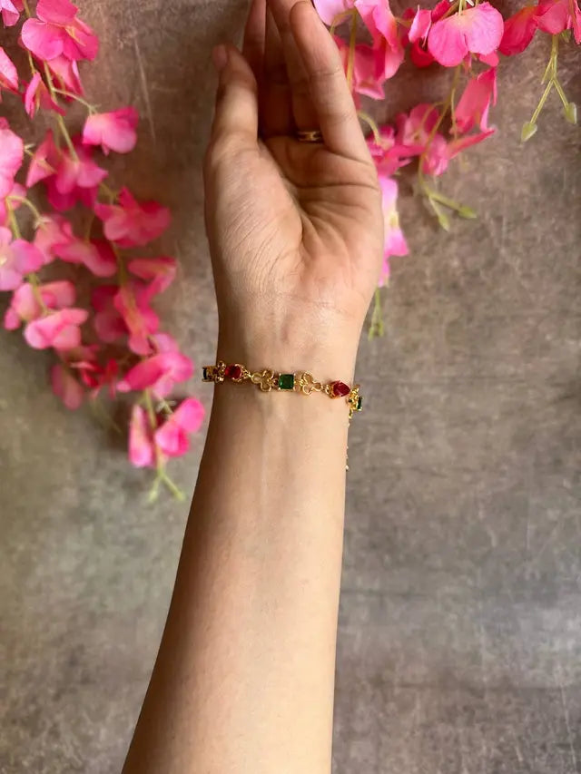 Ruby x Emerald Bracelet v2.0