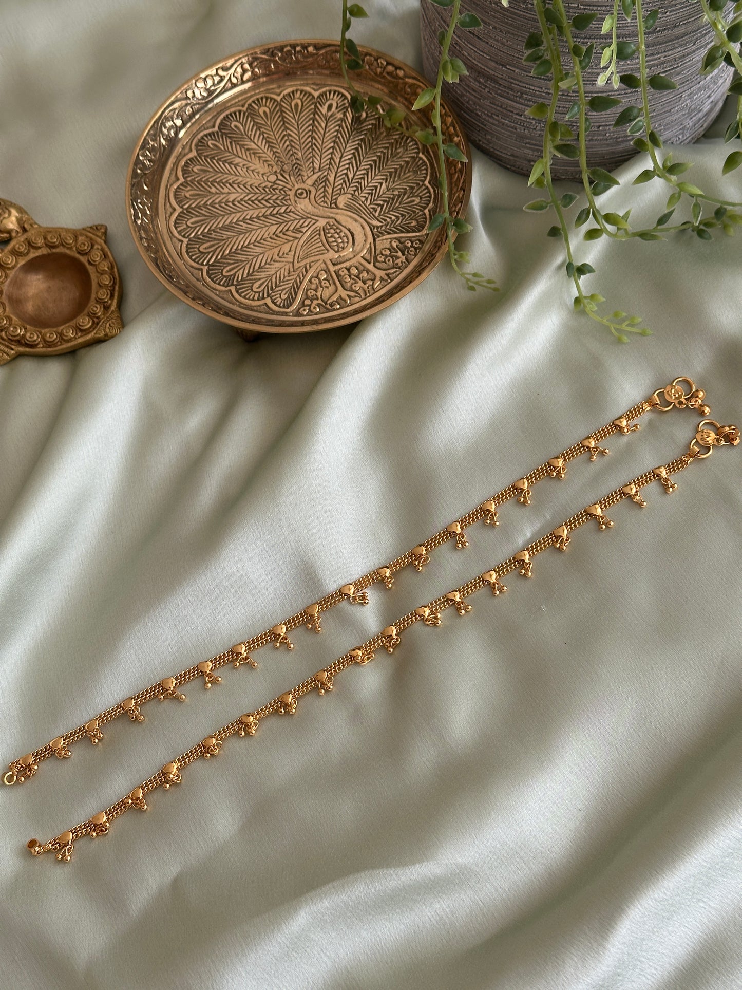 Gold Plated Anklets v2.0