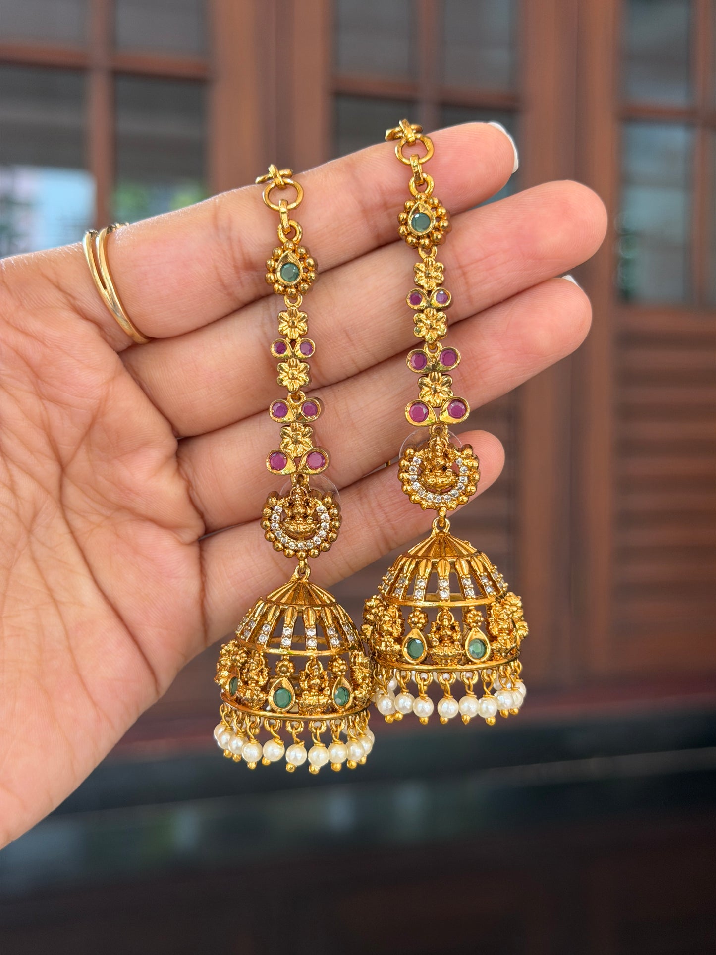 Ratnadevi Mattal with Jhumka