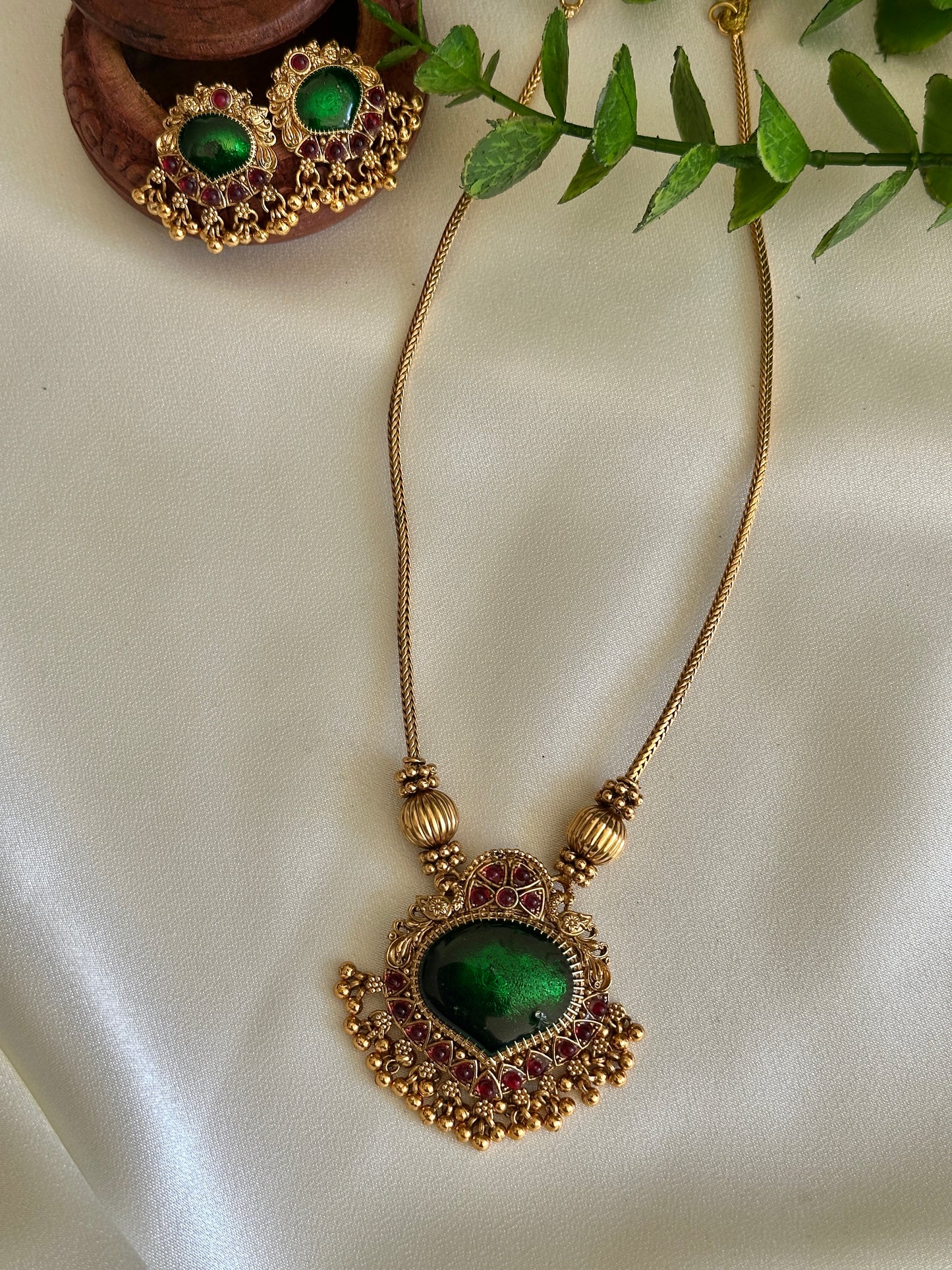 Heart Palakka Pendant