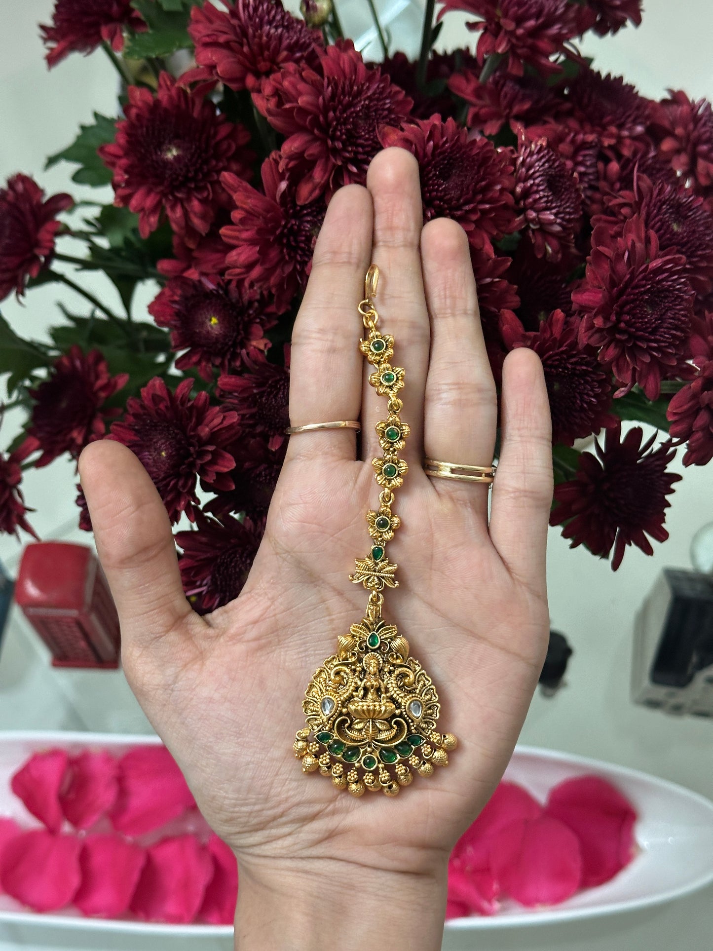 Lakshmi Copper Maangtikka