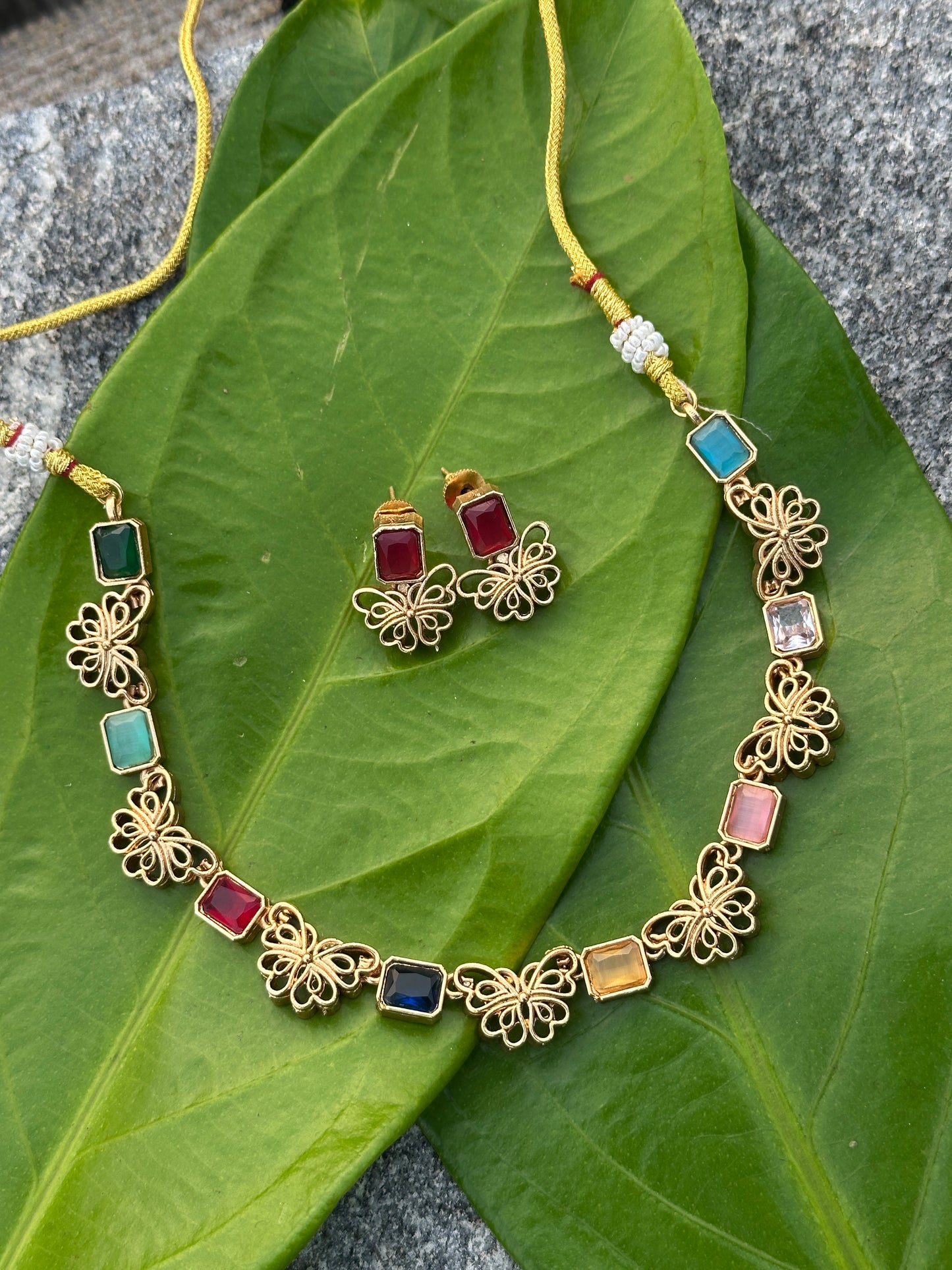 Butterfly Sufi Necklace