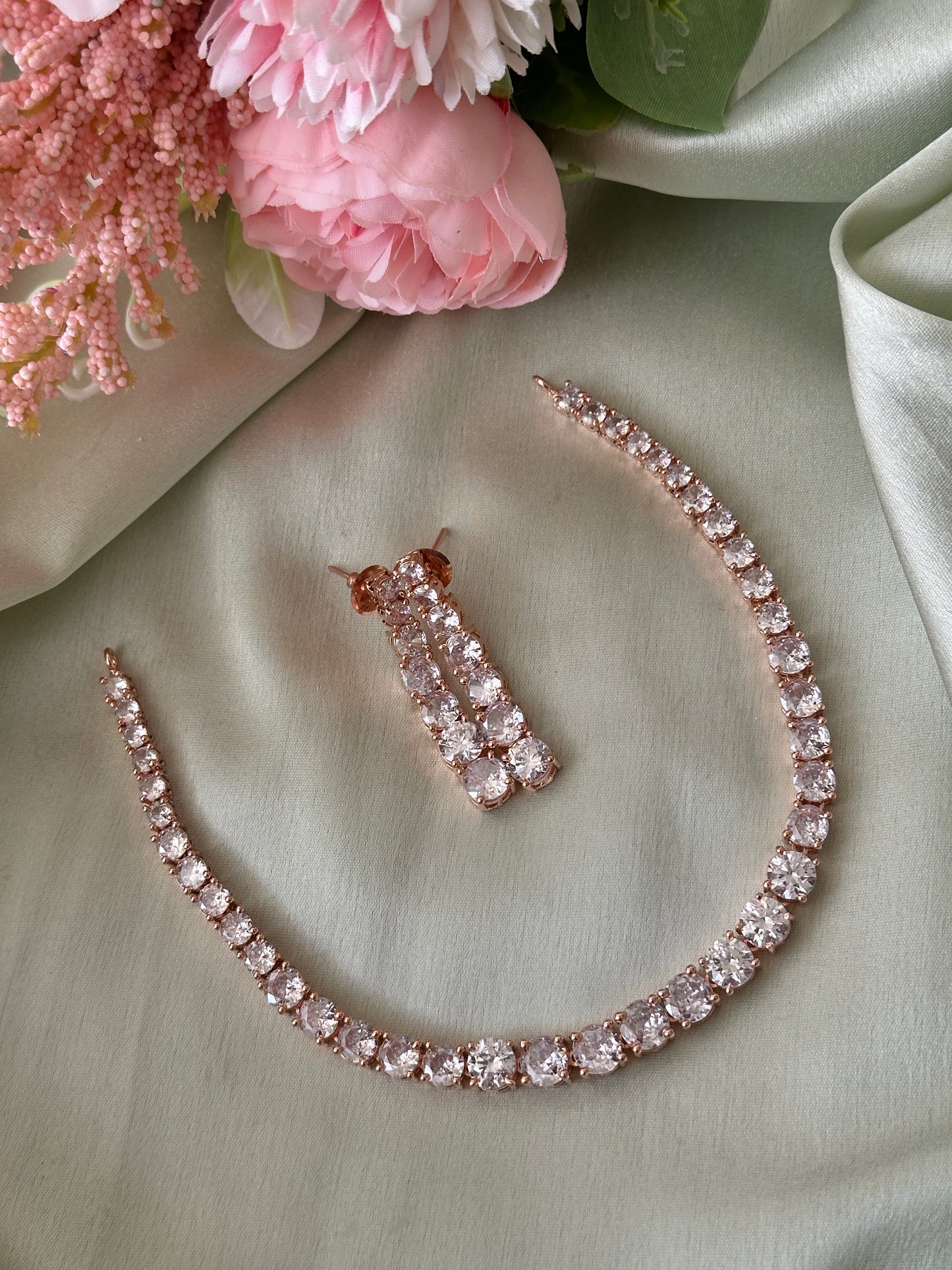 Solitaire Replica Diamond Necklace