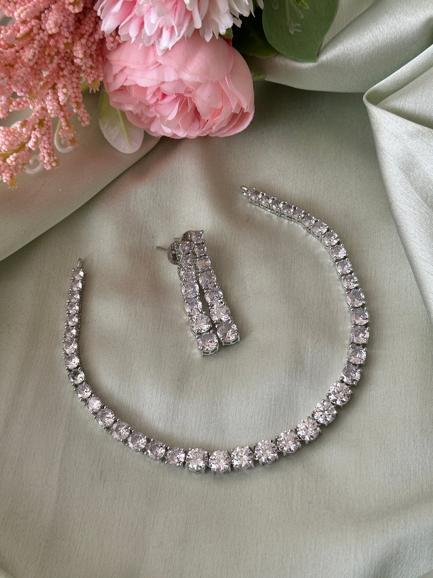 Solitaire Replica Diamond Necklace