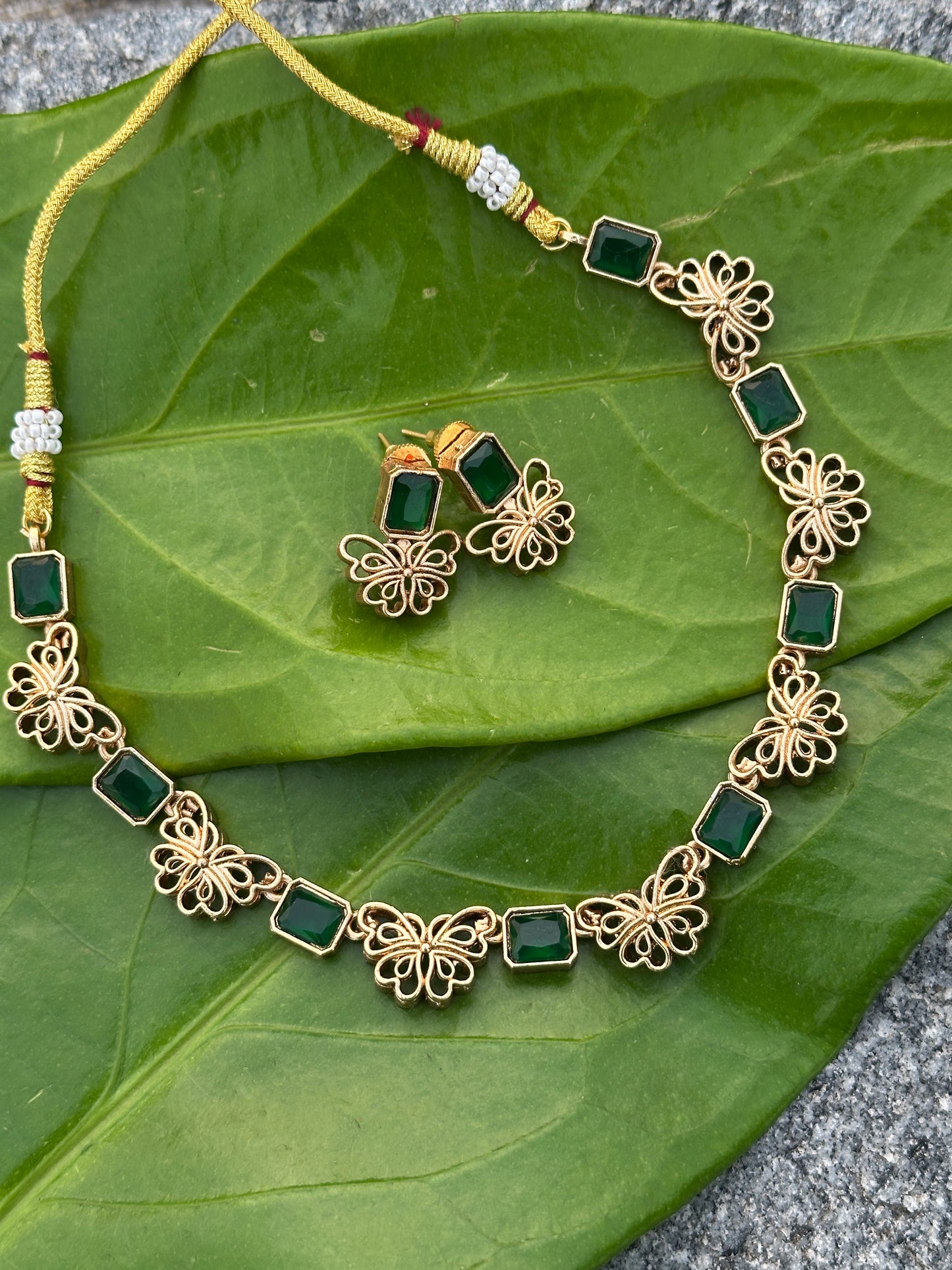 Butterfly Sufi Necklace