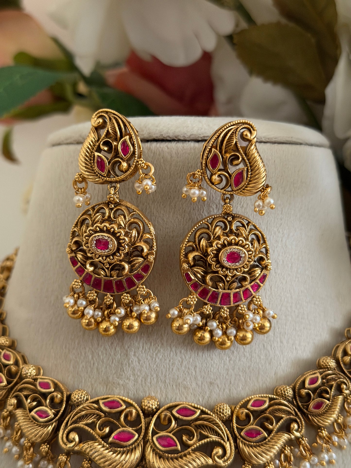 Aabah Gold Replica Necklace