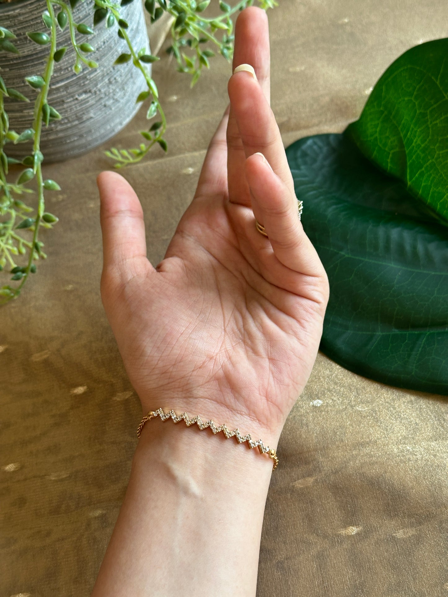 Premium Anti Tarnish Diamond Bracelet