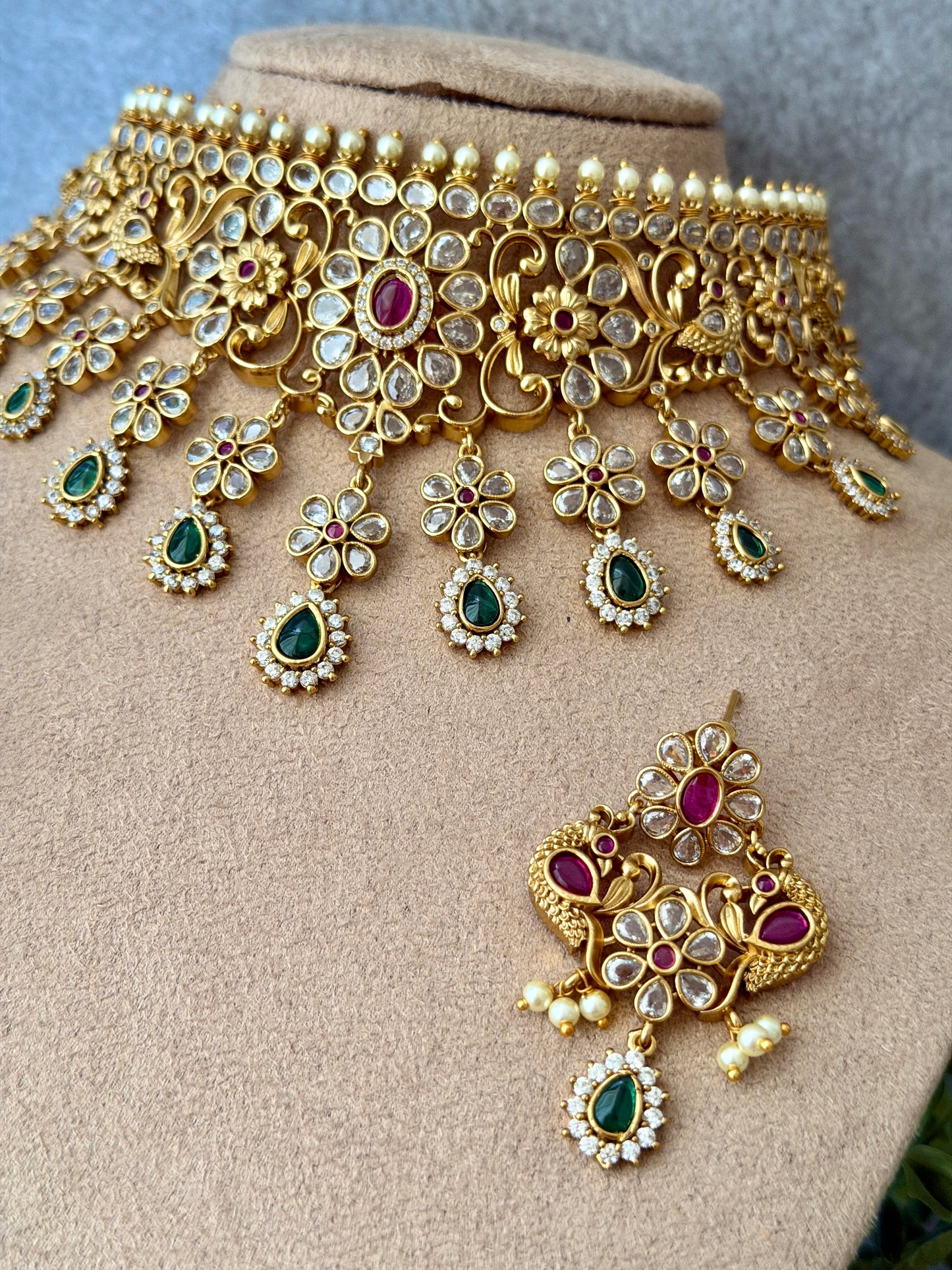 Zivaara Bridal Polki Choker