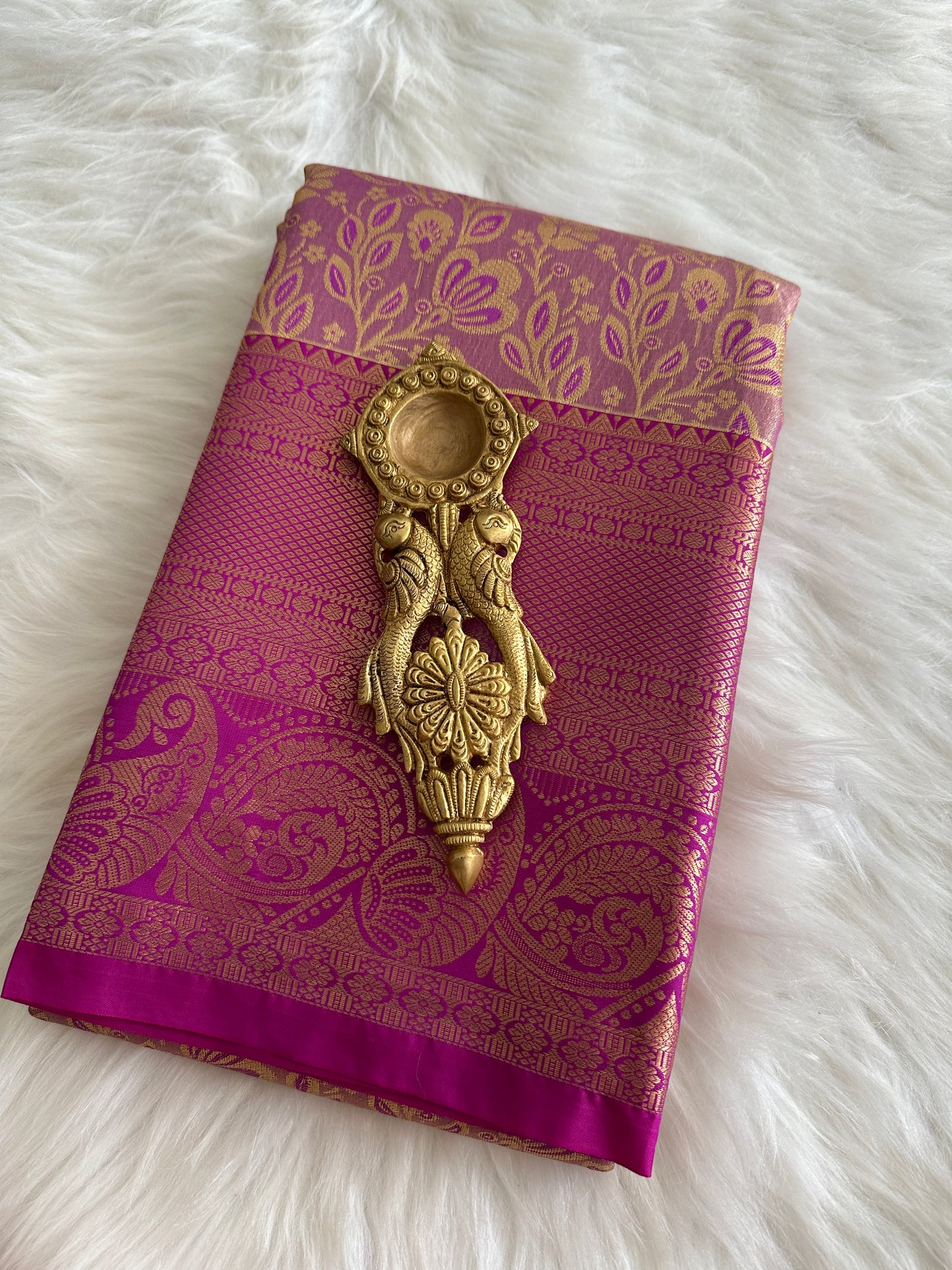 Wild Orchid Kanchi Tissue Pattu