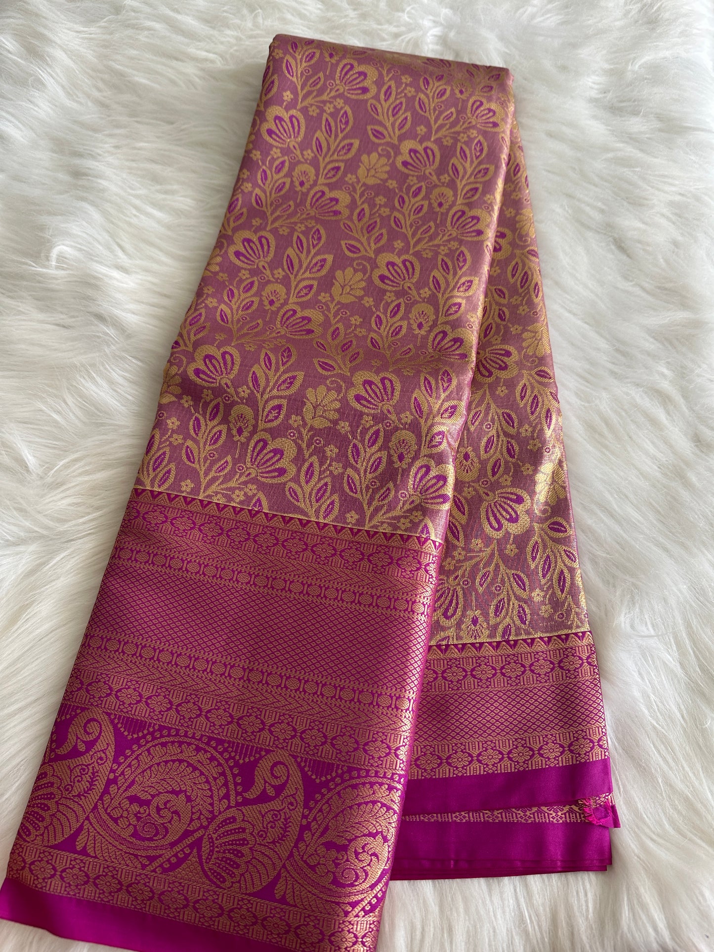 Wild Orchid Kanchi Tissue Pattu