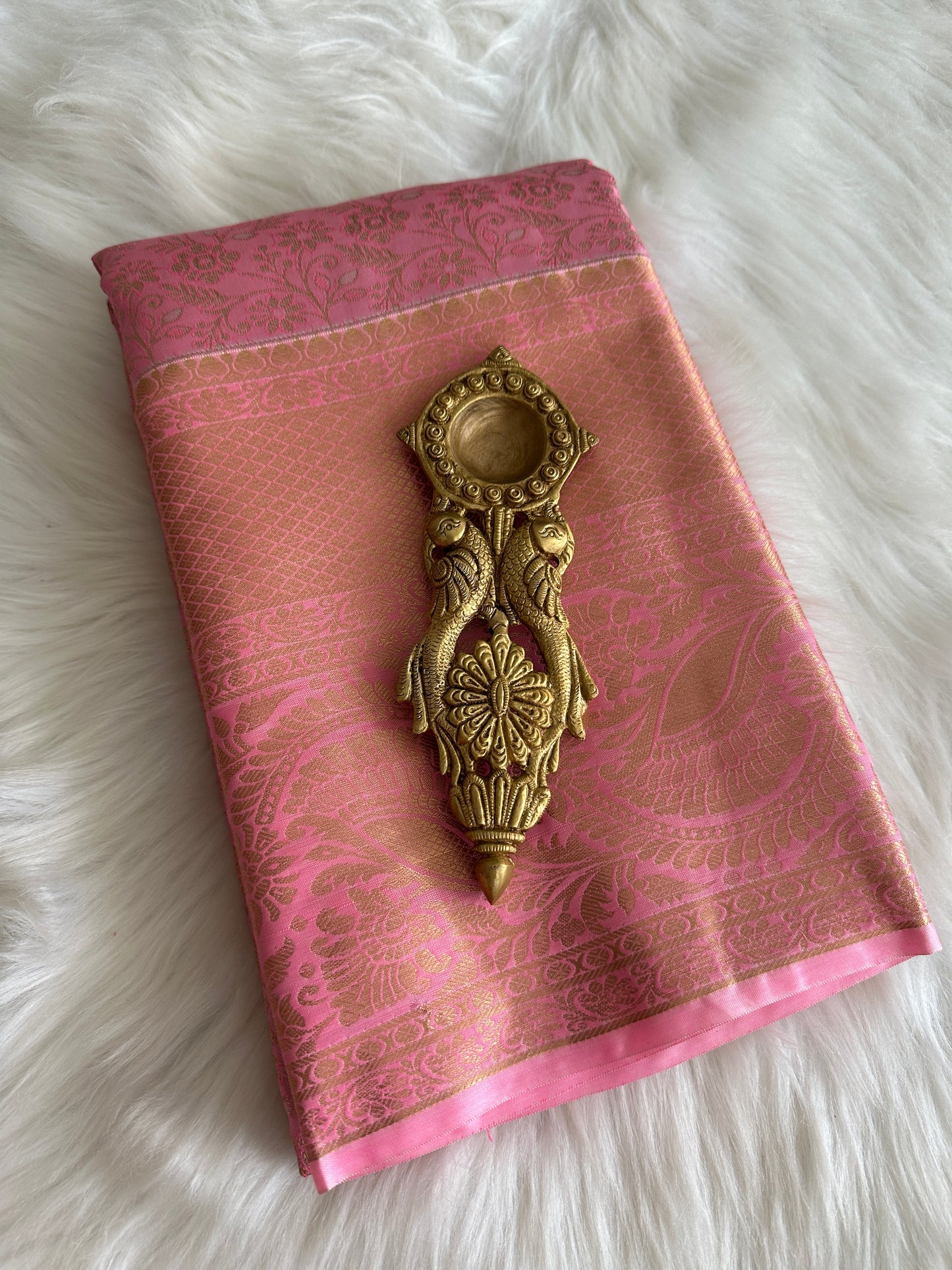 Candy Floss Kanchi Tissue Pattu