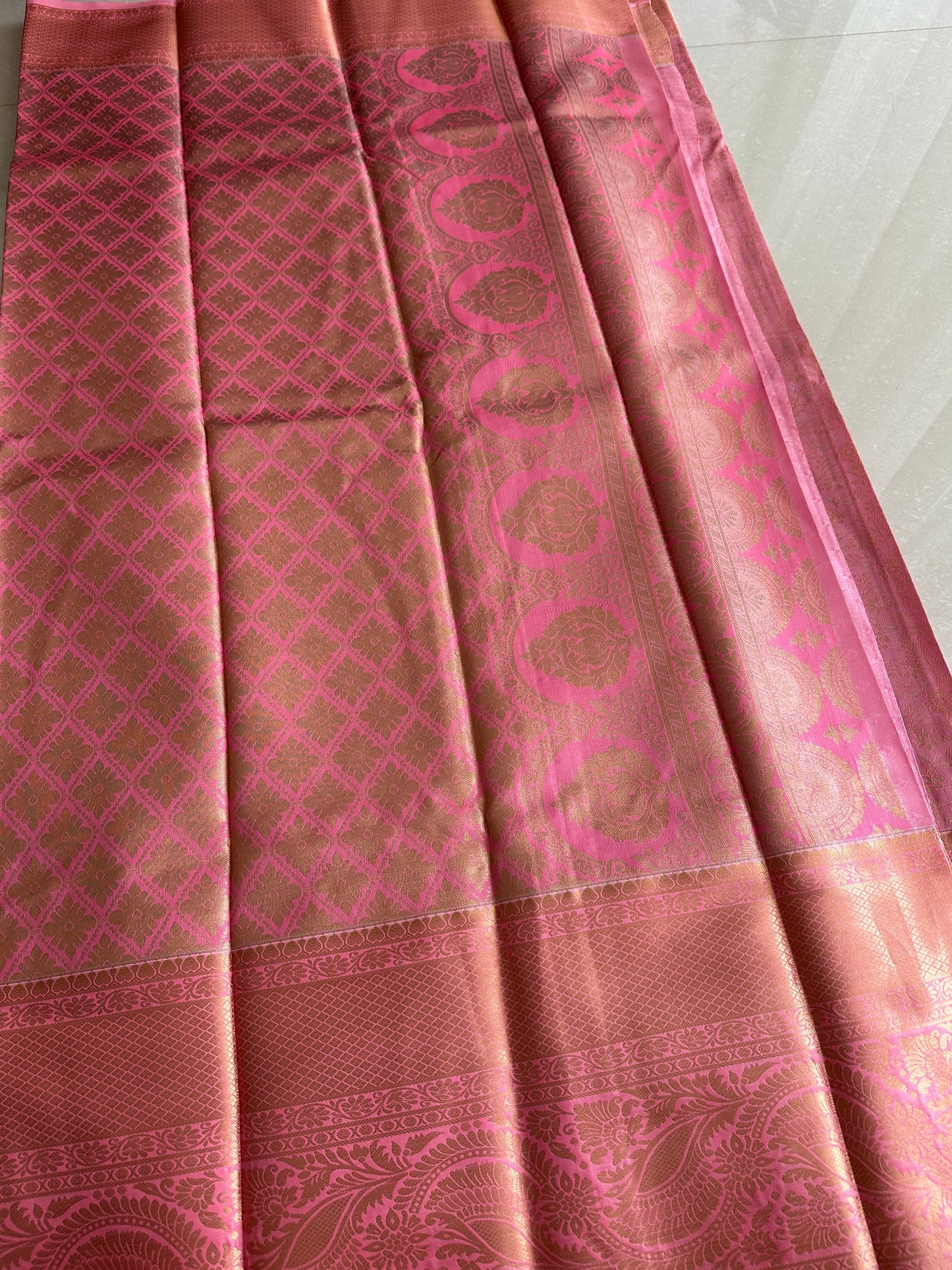 Candy Floss Kanchi Tissue Pattu