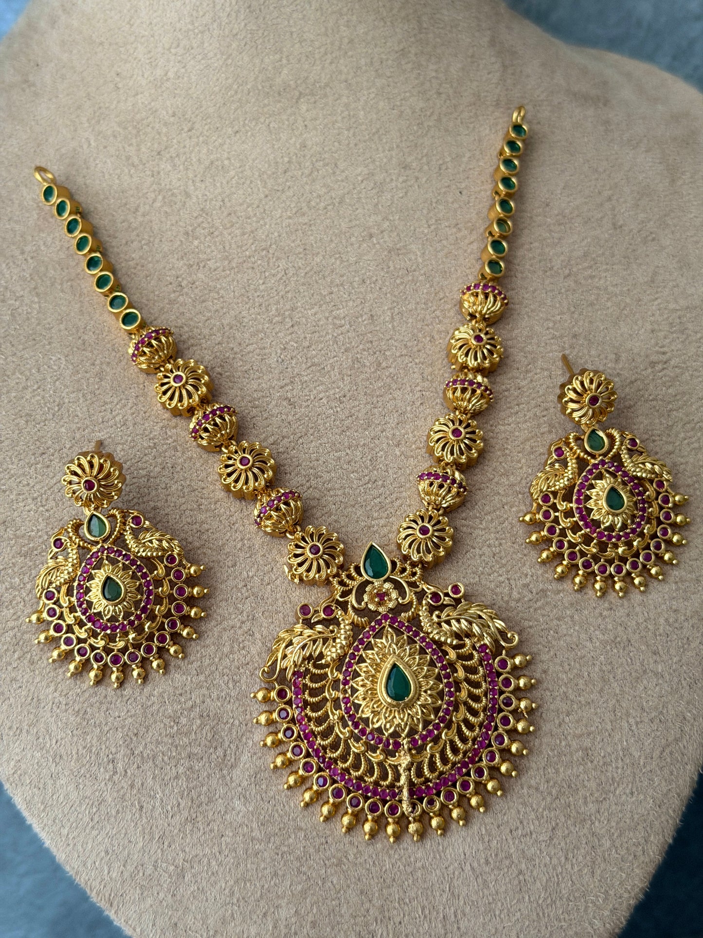 Emerald Chakra Necklace