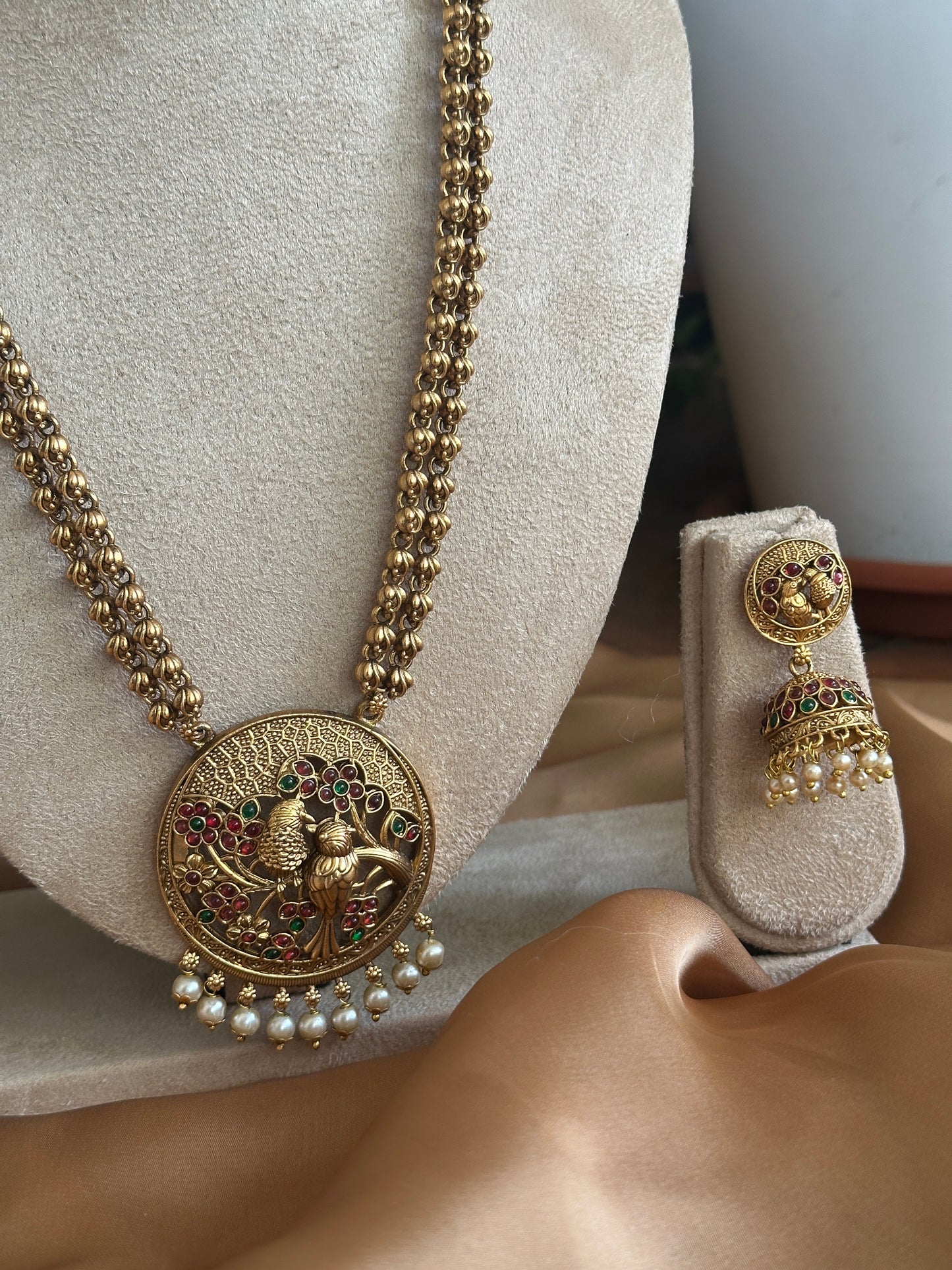 Dual Parrot Haaram Set