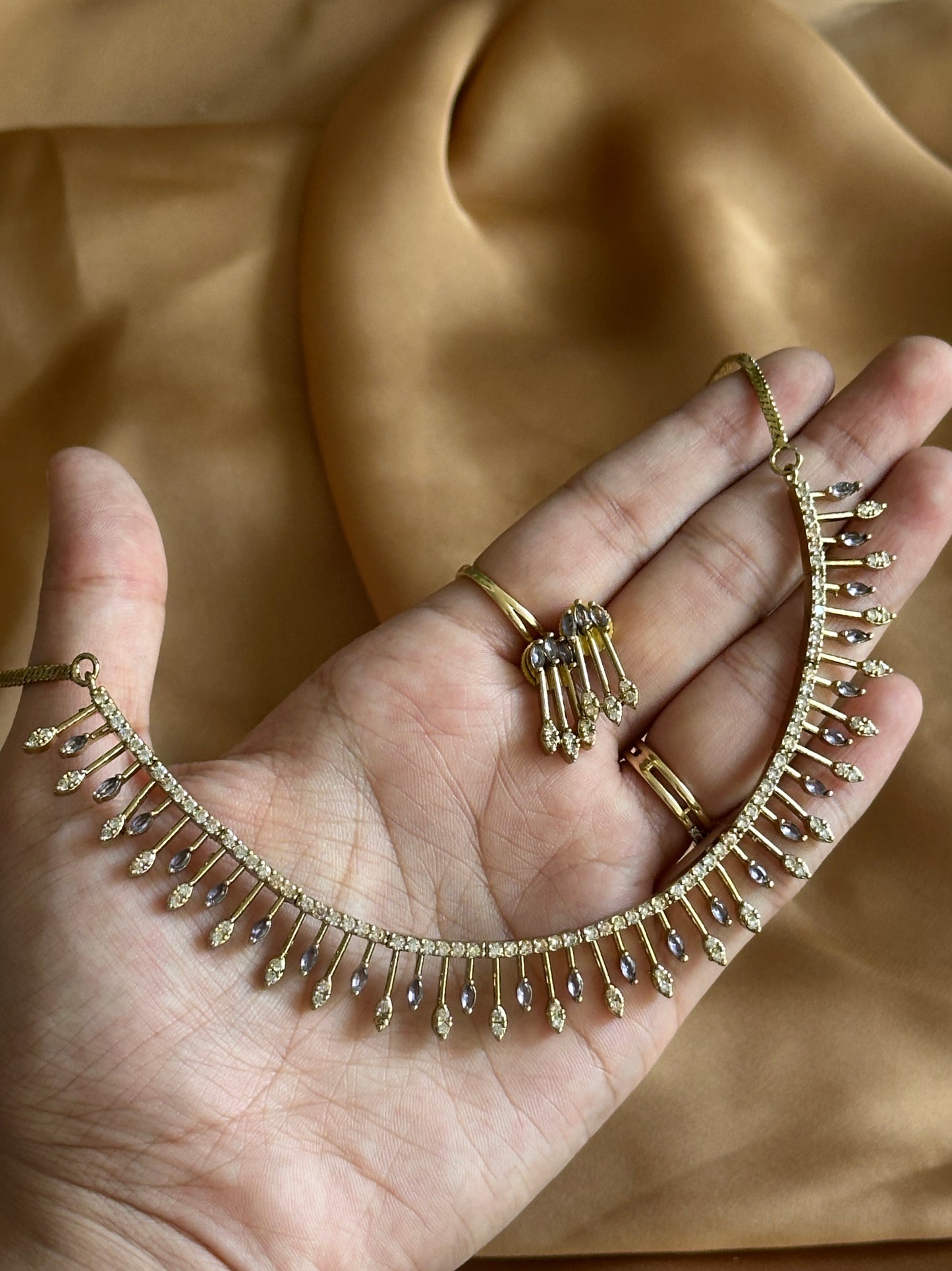 AD spike Necklace
