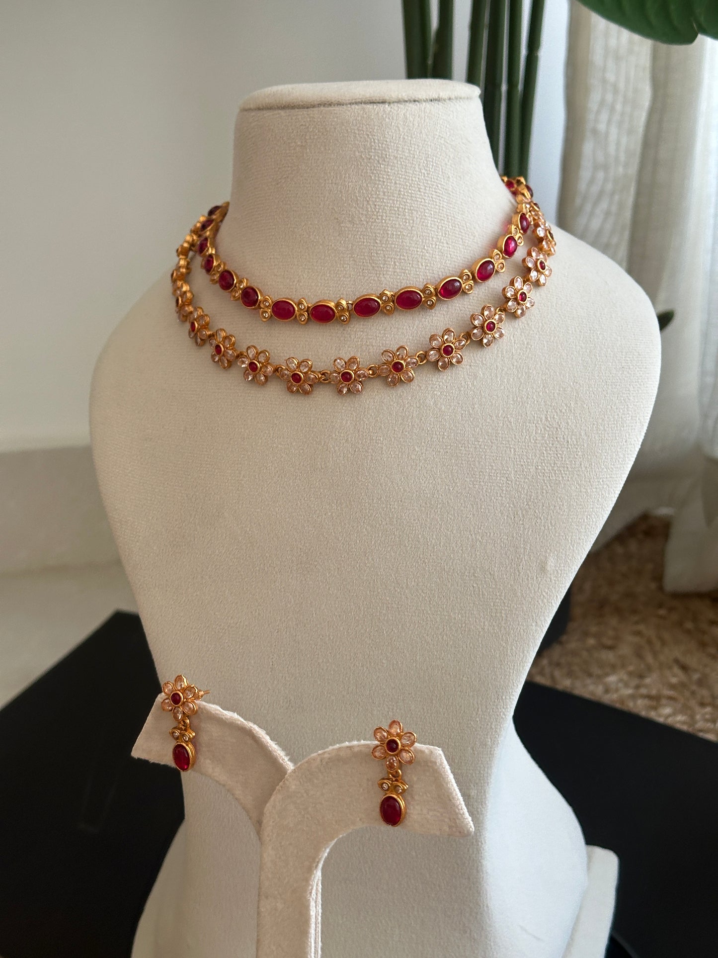 Double layered Kemp Necklace