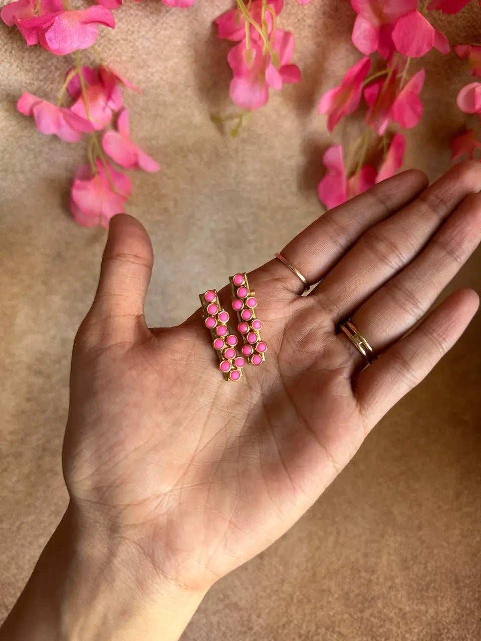 Kundan work baby clips v2.0