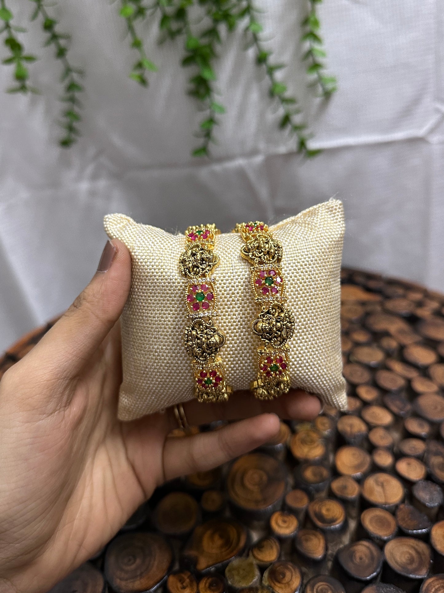 Devi x Flora AD bangles