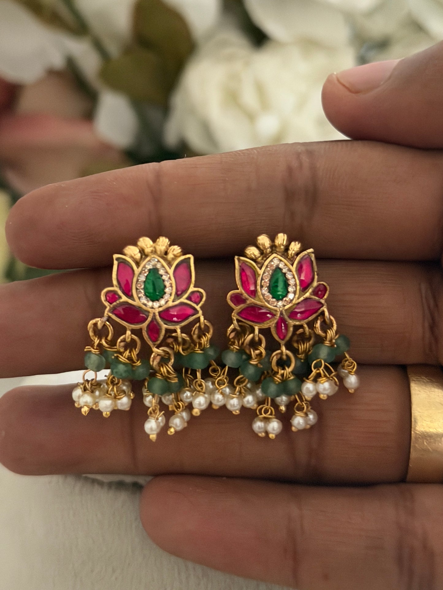 Padmini Jadau Drops