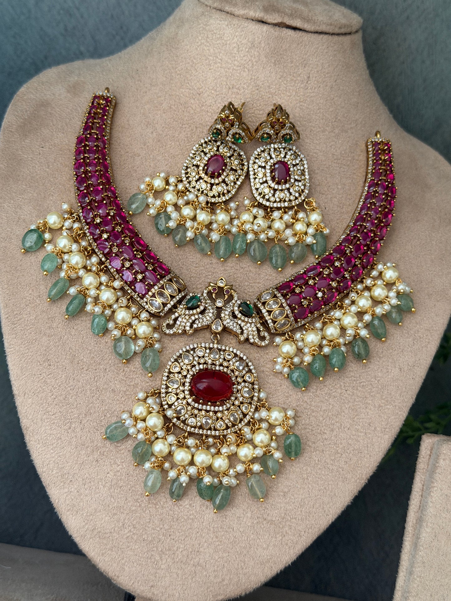 Ranifa Pastel Bead Designer Wear