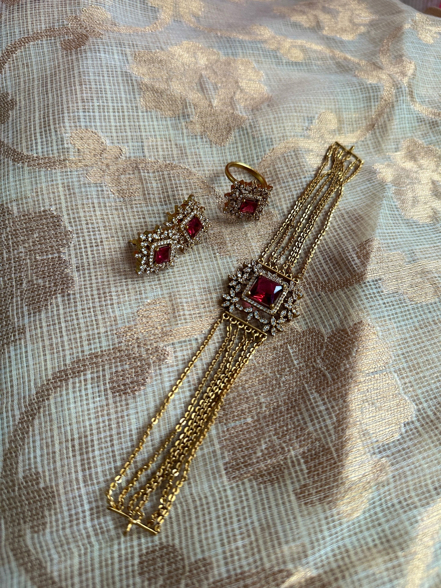 Antique Stone Choker