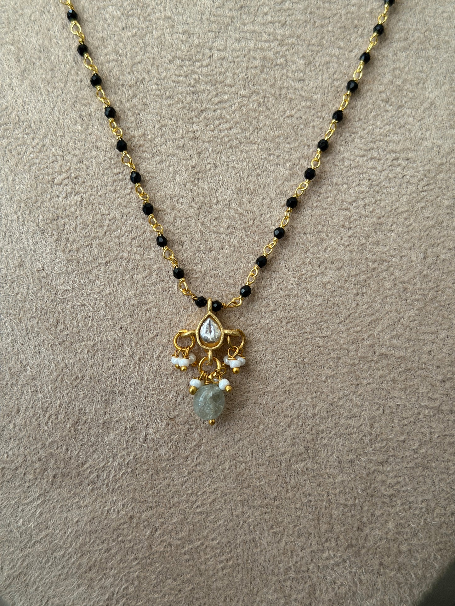Indo Western Mangalsutra with Jadau