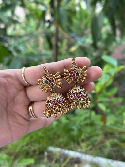 Kartikeya Kemp Jhumkas