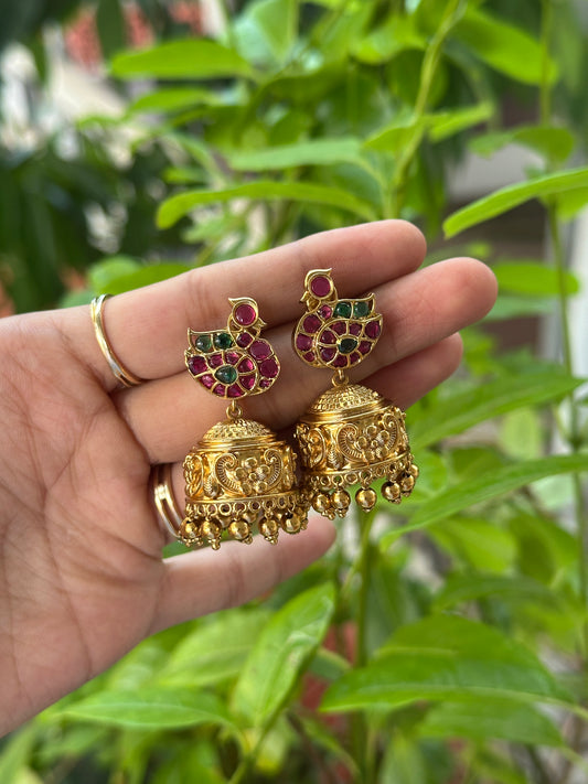 Kemp Swan antique jhumkas