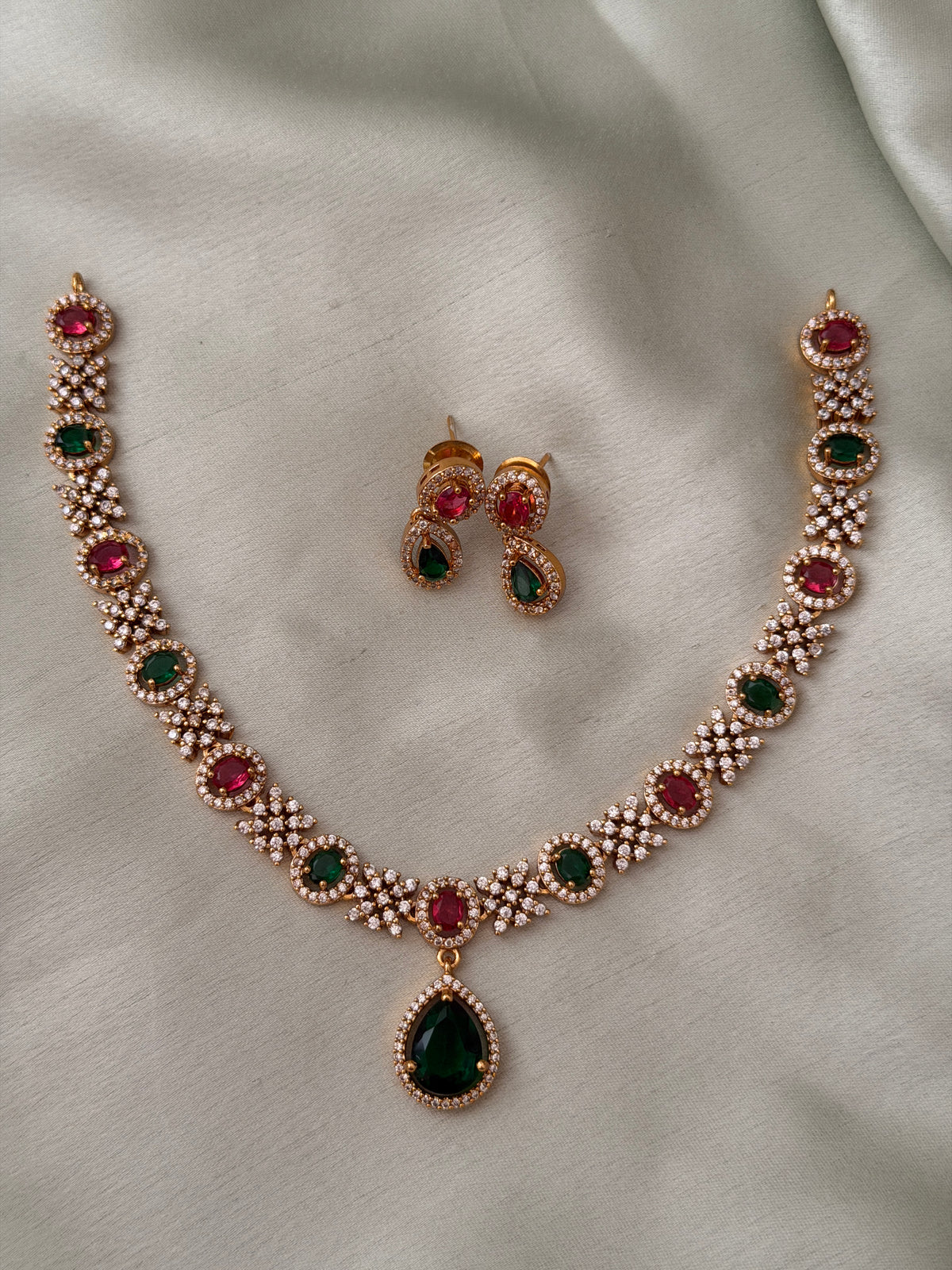 Deepanshi AD Necklace