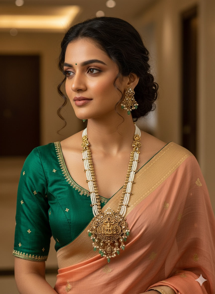 Jayalakshmi Haaram Set