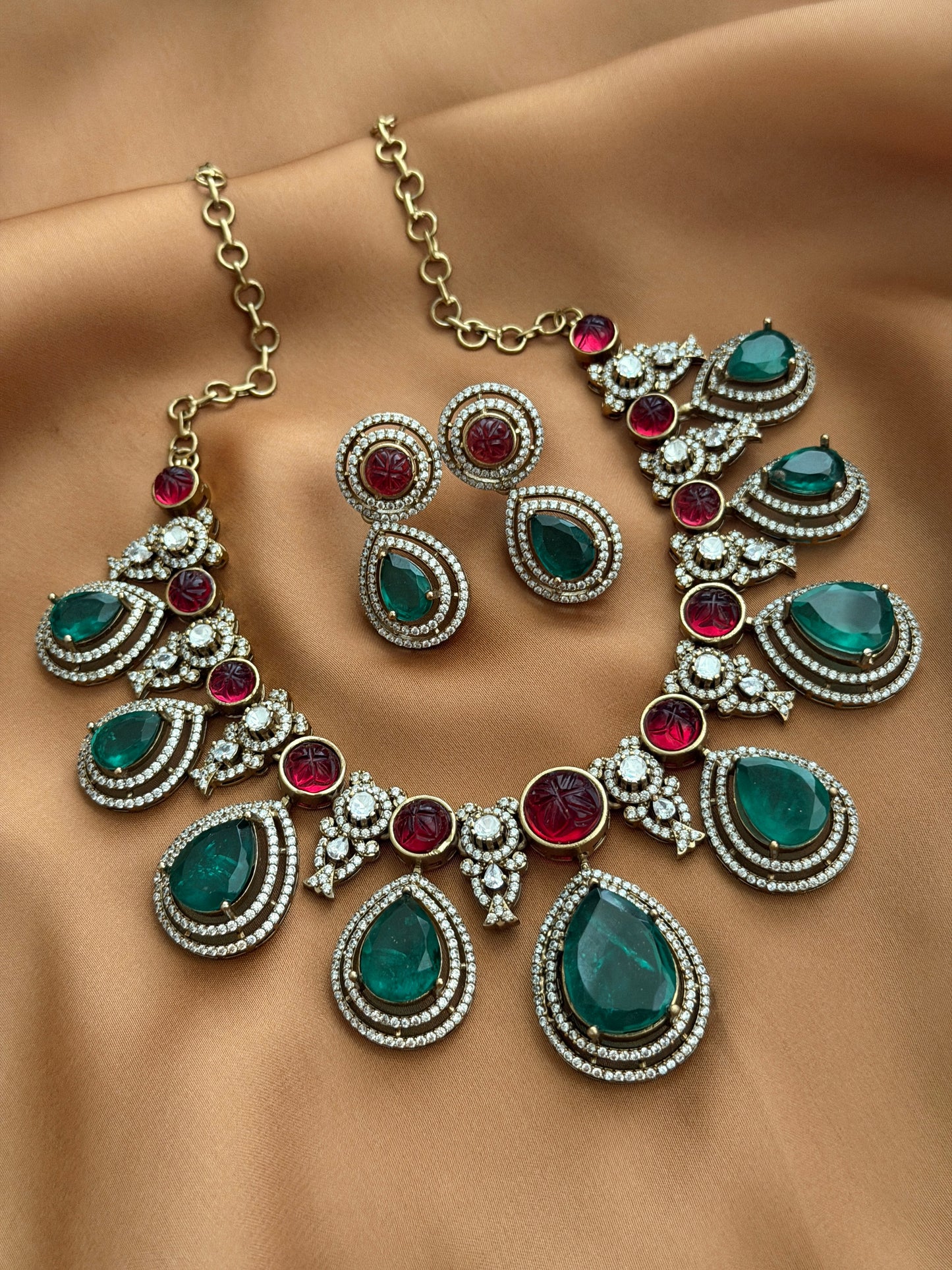 Premium Doublet Stone Necklace