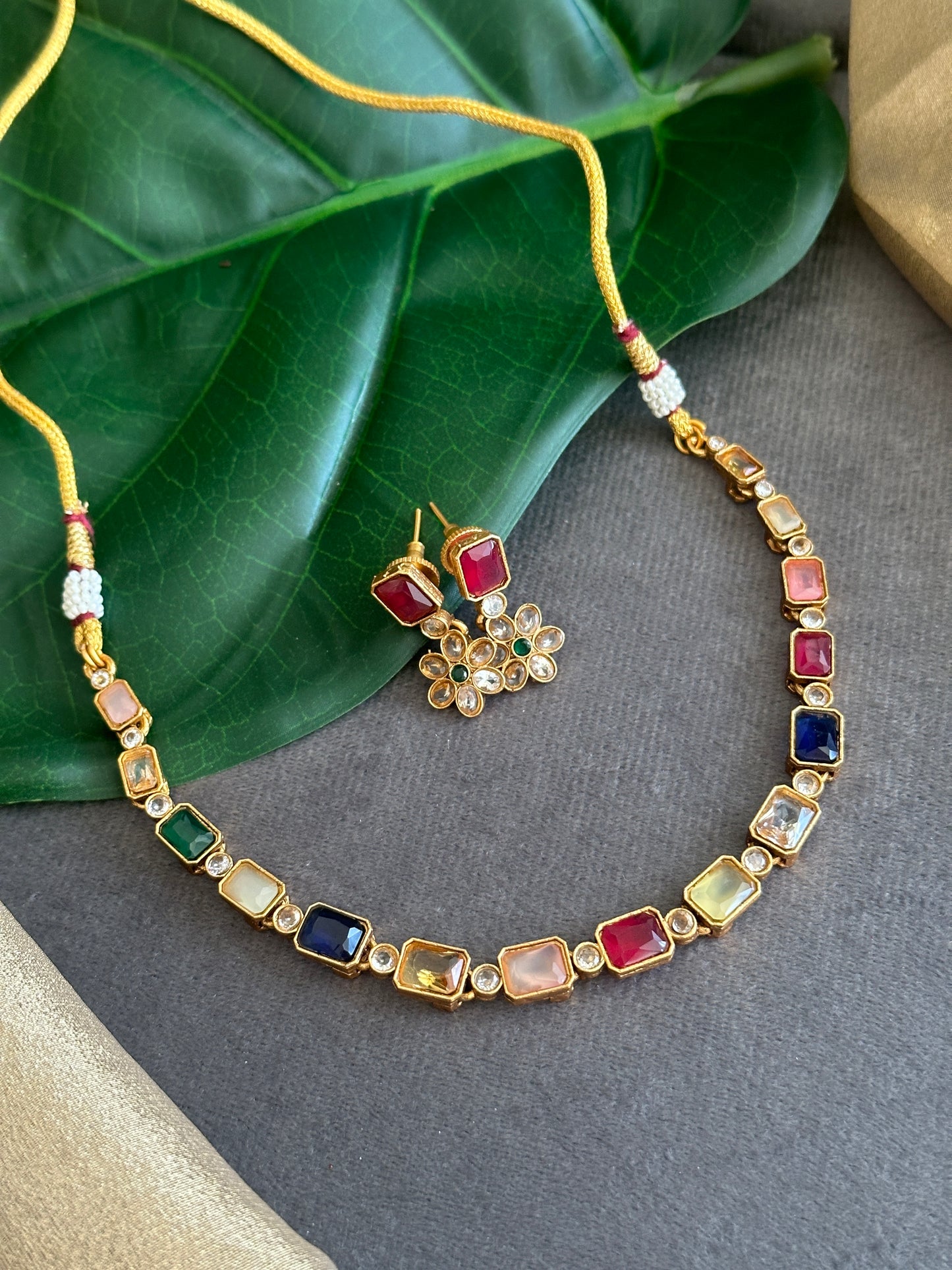 Radhika One Layer Necklace