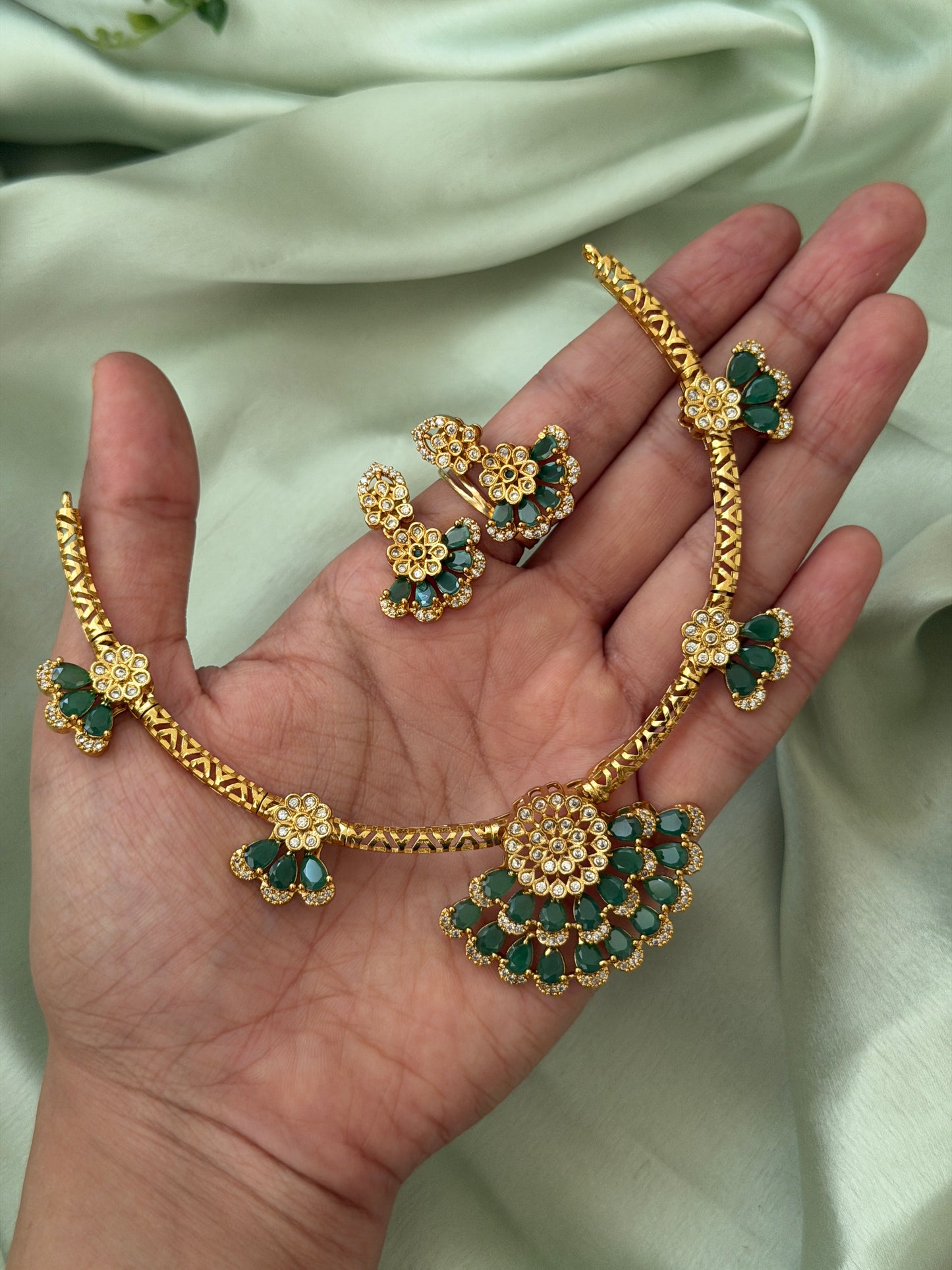 Yaleena Emerald Necklace