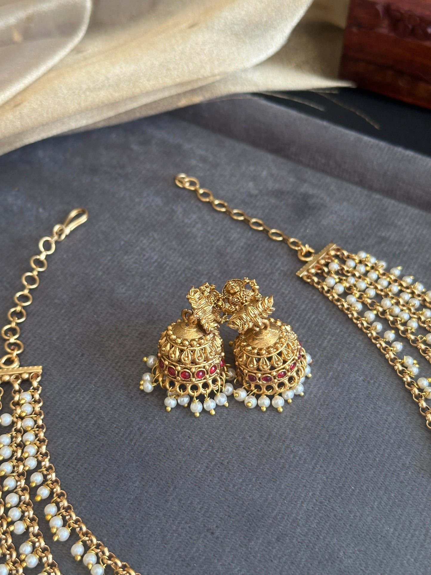 Layered Lakshmi Necklace