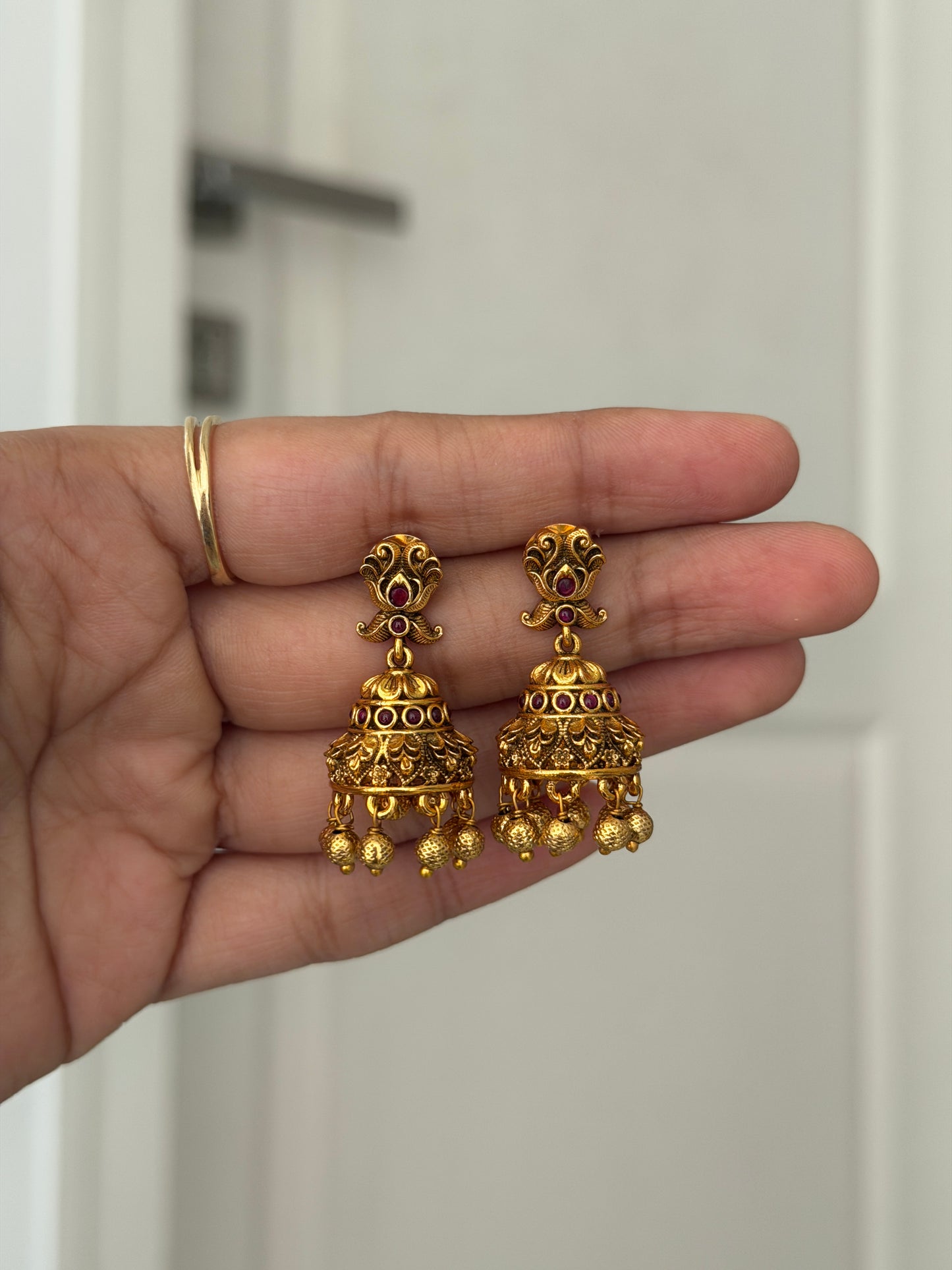 Varnam Mini Jhumkas