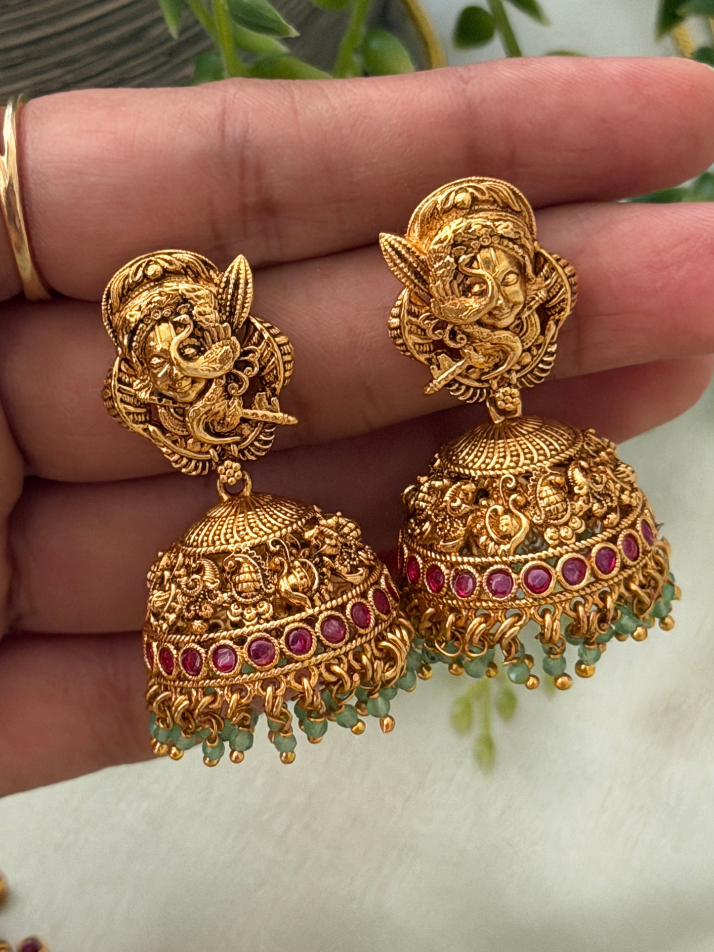 Madhava Gold Replica Necklace