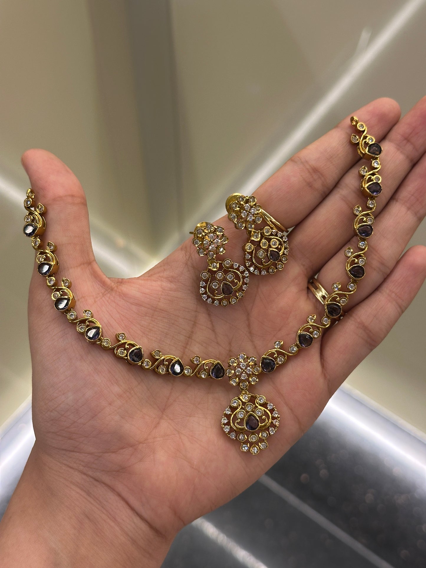 Taniya AD Necklace