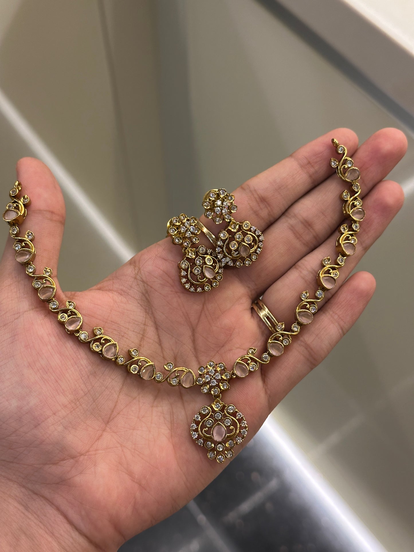 Taniya AD Necklace