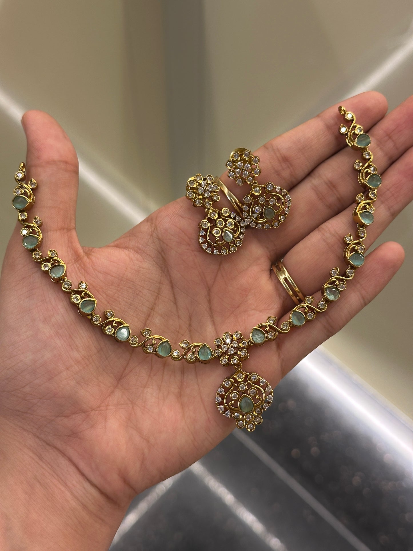 Taniya AD Necklace