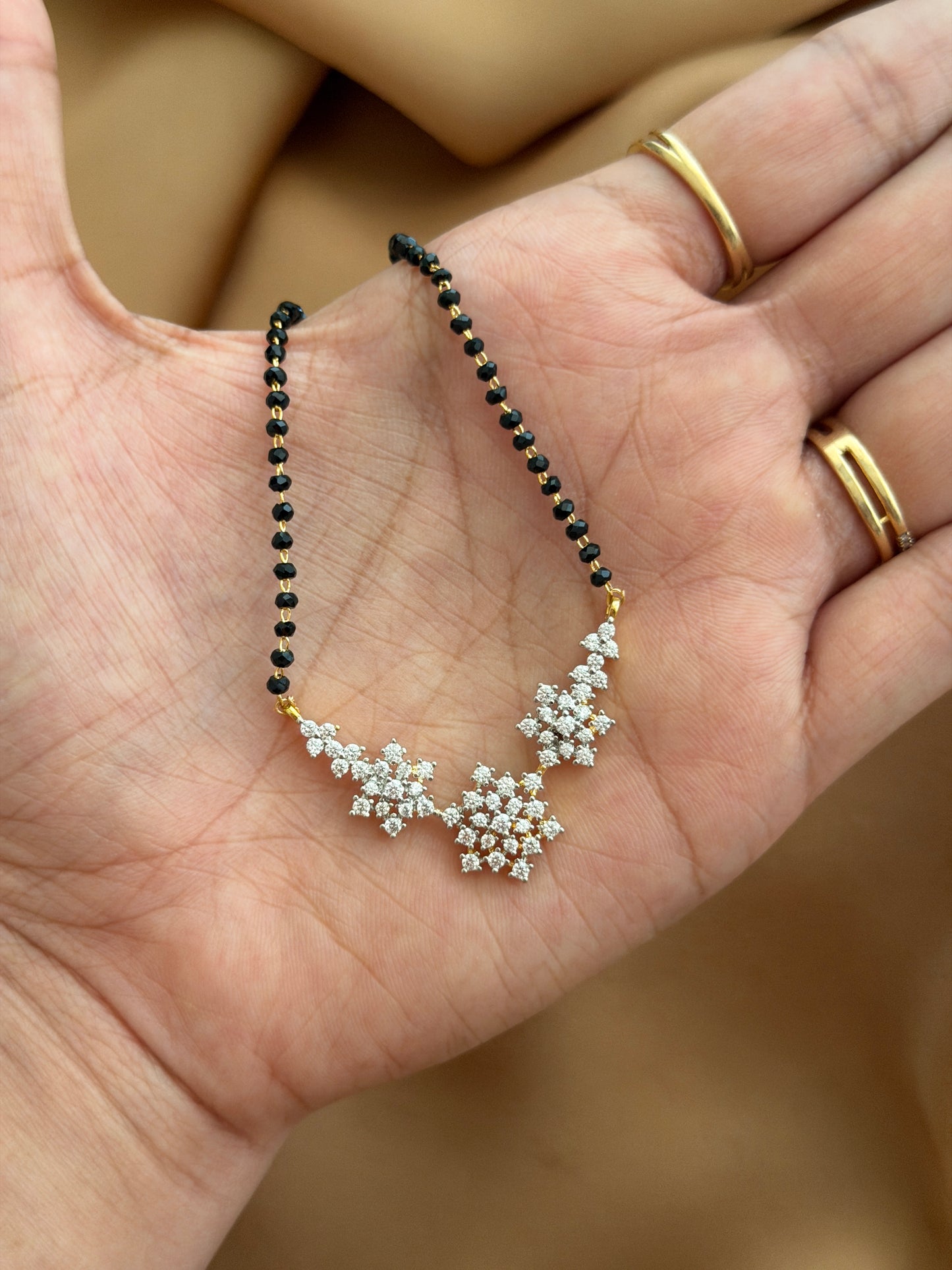 Diamond Pendant Mangalsutra