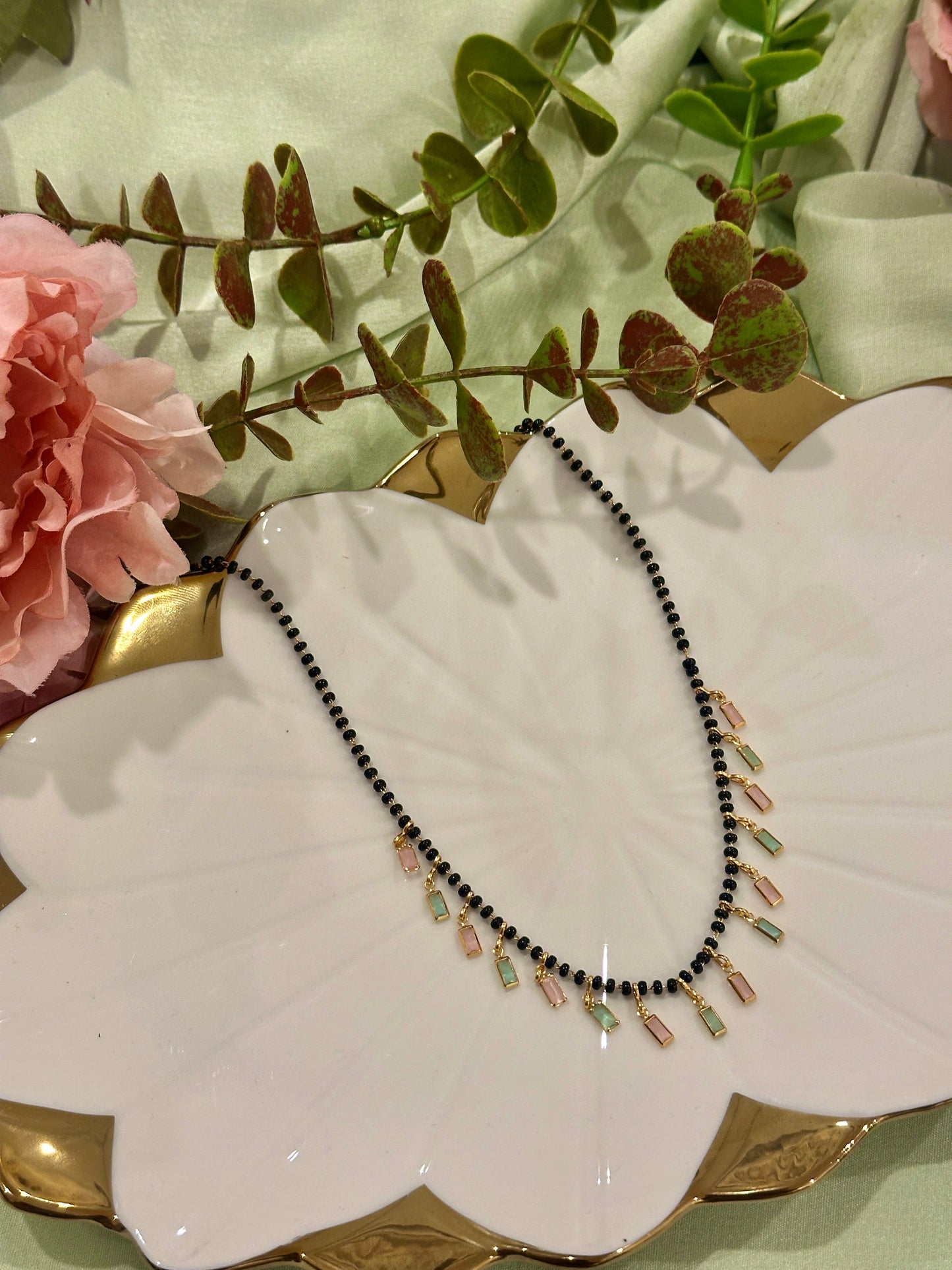 Budgeted Pastel bead Mangalsutra