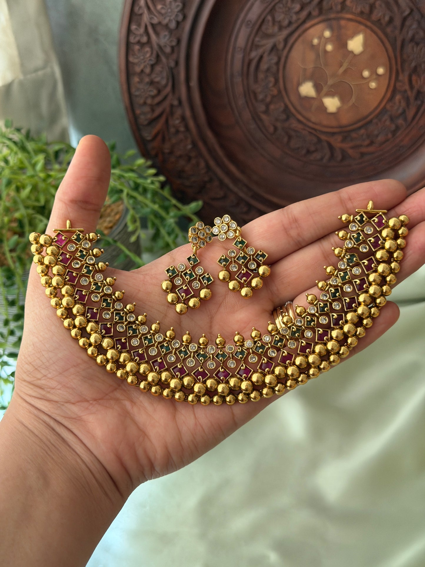 Nayanthara Ghungroo Necklace