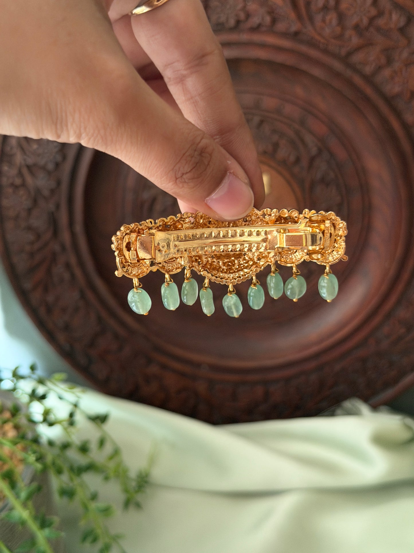 Anuradha Pastel Bead Hairclip