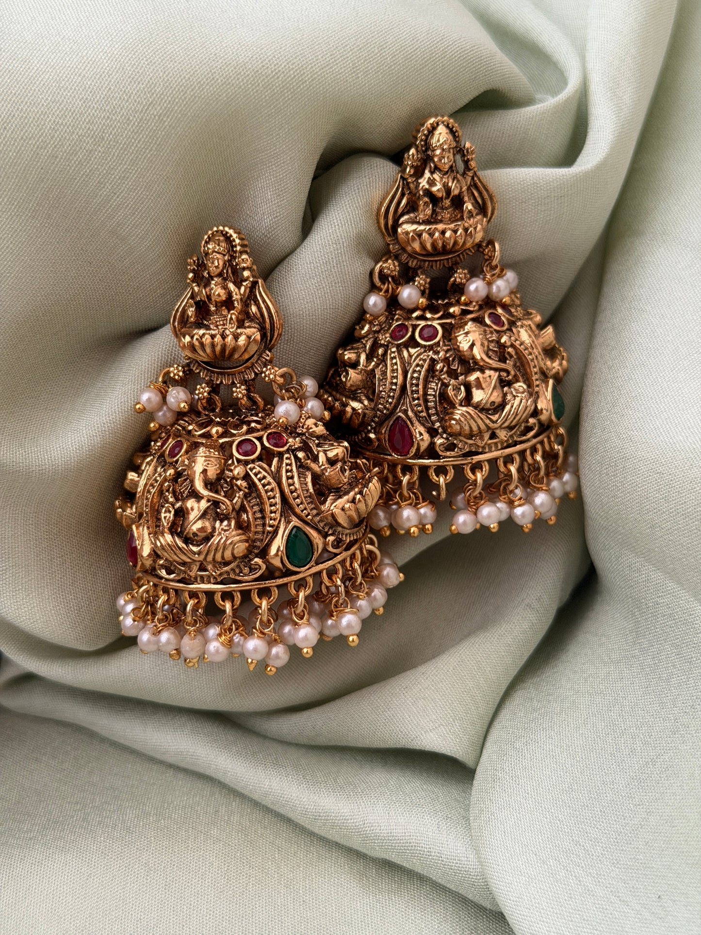 Vinaya Bridal Jhumkas