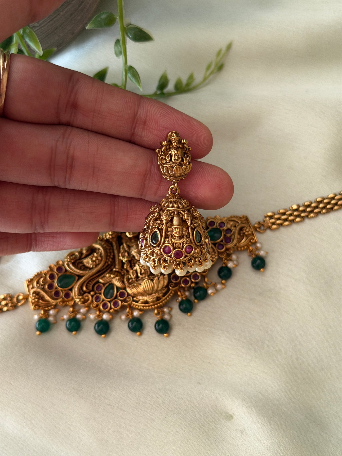 Kumidini Antique Choker